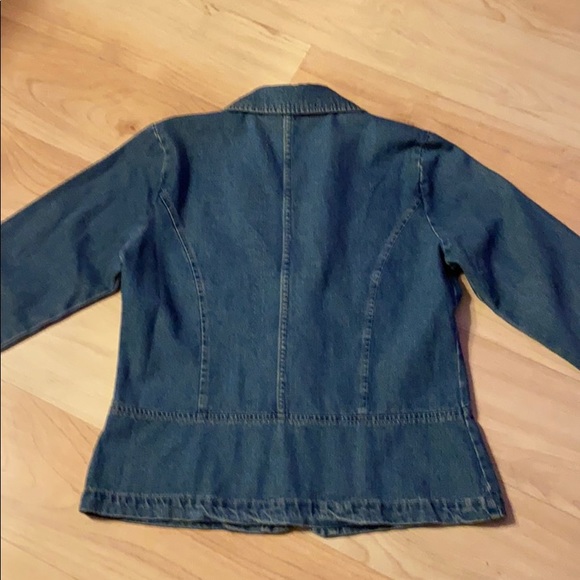 Bill Blass Jean Blazer - Picture 2 of 11